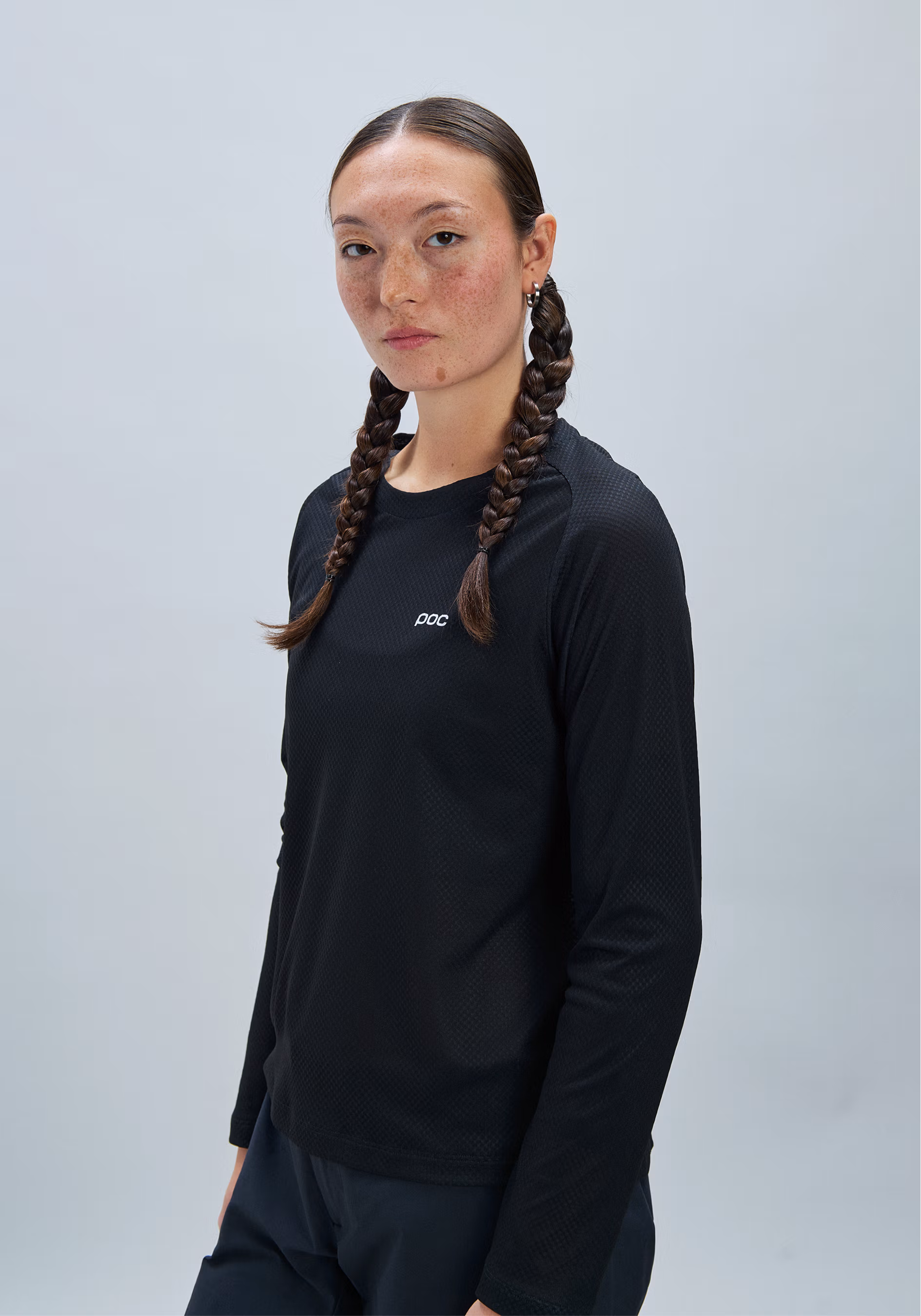 Maillot POC MOTION AIR Manches Longues Femme Noir – Image 3