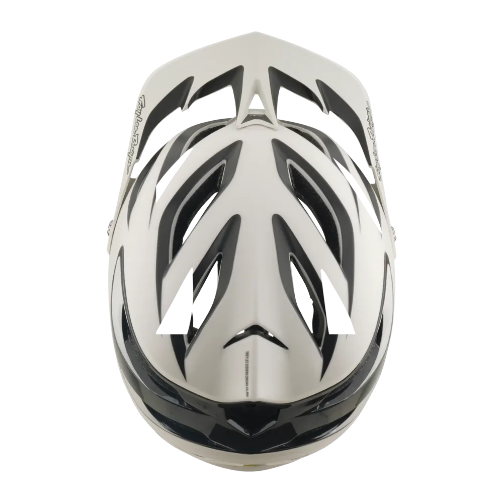 Casque VTT TROY LEE DESIGNS A3 MIPS UNO PUMICE Blanc – Image 3