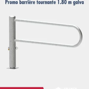 Promo barrière tournante 1.80 m Galva Promo barrière tournante 1.80 m Galva