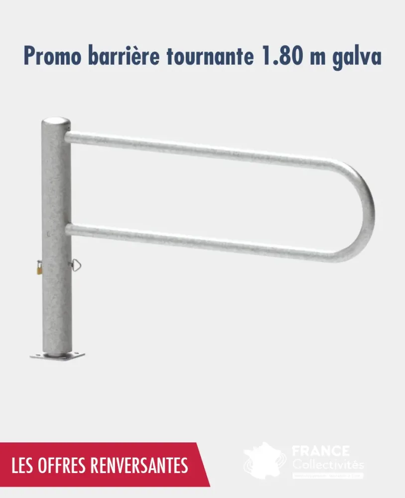 Promo barrière tournante 1.80 m Galva