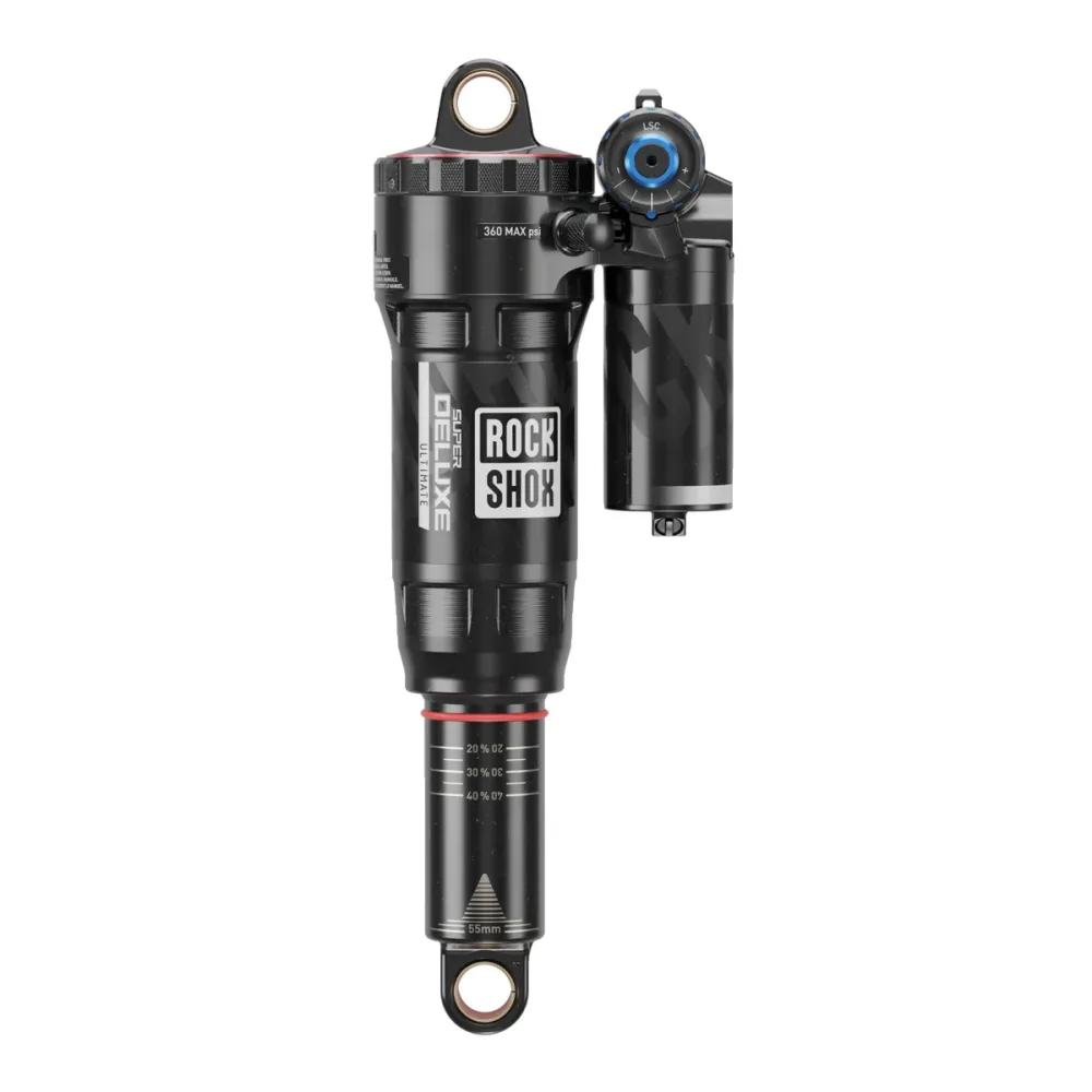 Amortisseur ROCKSHOX SUPER DELUXE ULTIMATE RC2T HBO DEBONAIR+ Progressive pour Specialized Levo (S2-S6) 2023 Amortisseur ROCKSHOX SUPER DELUXE ULTIMATE RC2T HBO DEBONAIR+ Progressive pour Specialized Levo (S2-S6) 2023