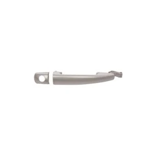 Poignée exterieure avant gauche argent avec trou barillet pour PEUGEOT 208 de 2012 à 2015, Poignée exterieure avant gauche argent avec trou barillet pour PEUGEOT 208 de 2012 à 2015,
