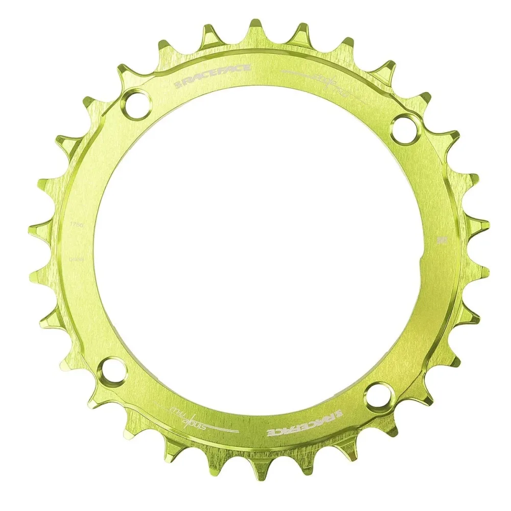 Plateau Mono RACE FACE NARROW WIDE 9/10/11/12V 4 Trous 104mm Vert – Image 2