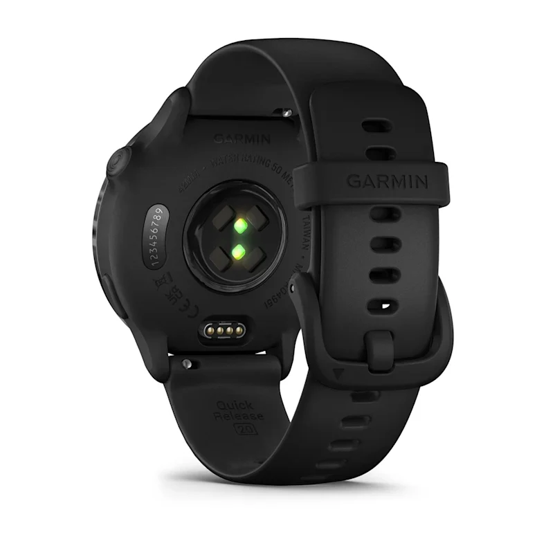 Montre Connectée Garmin Vívoactive 6 Metallic Gray avec bracelet noir – Image 3