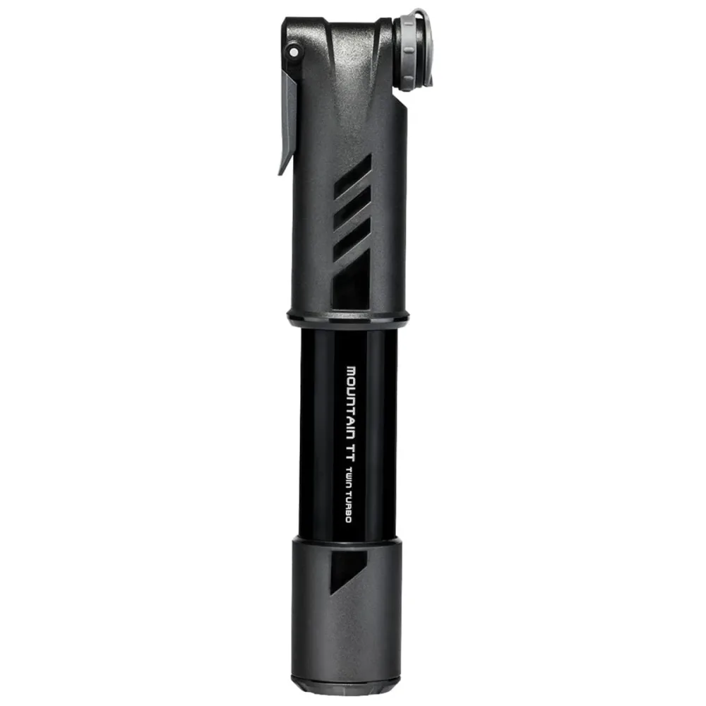 Pompe à Main TOPEAK MOUNTAIN TT TWIN TURBO Noir