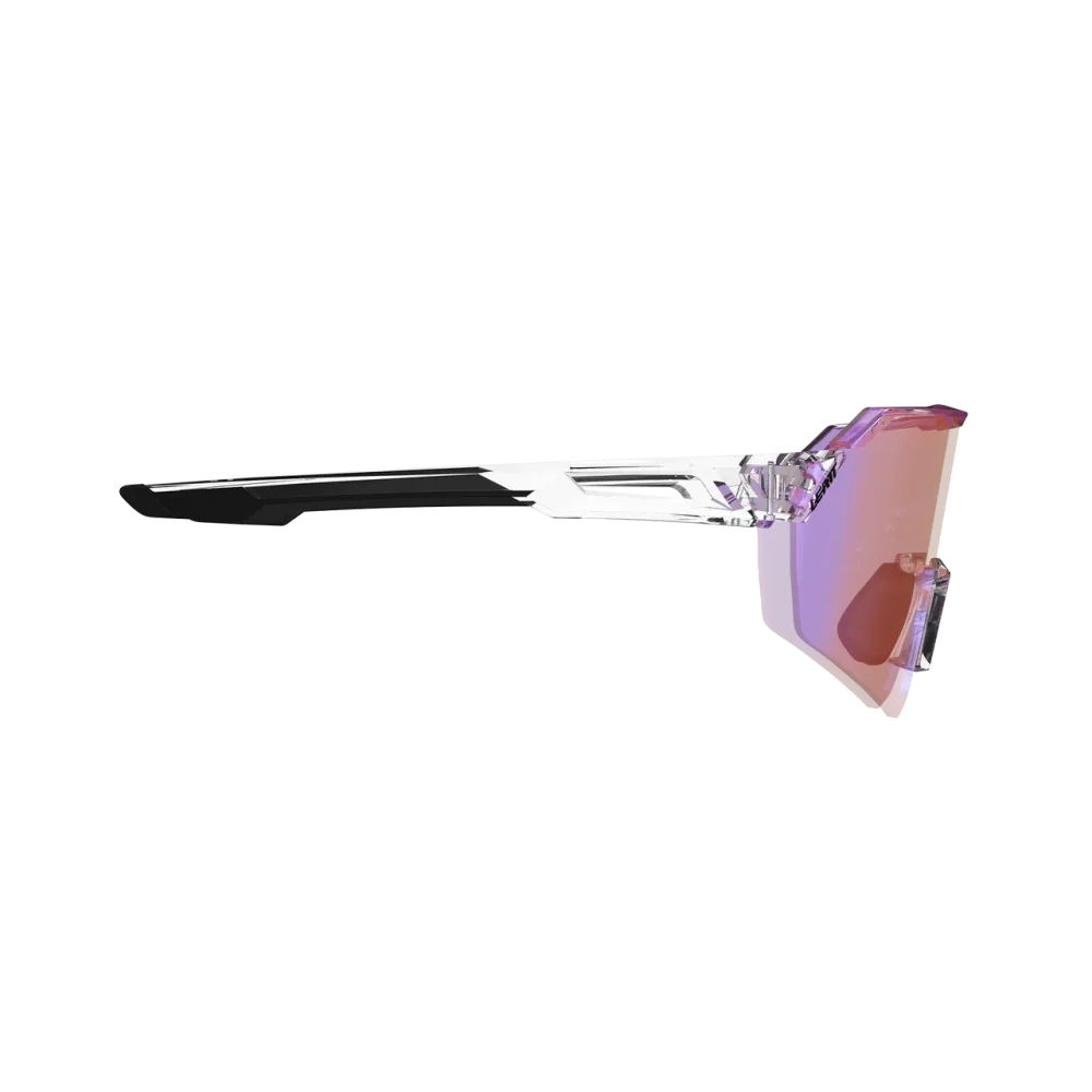 Lunettes LEATT RIDEVIZ LITE LARGE Transparent Verre Iriz Crystal Fuschia – Image 3