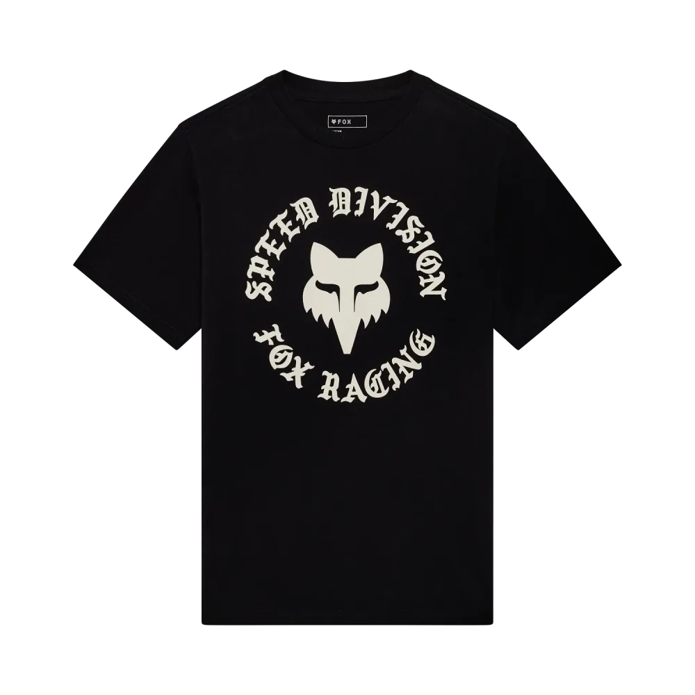 T-Shirt FOX BADGE 195 ORIGINAL Manches Courtes Noir