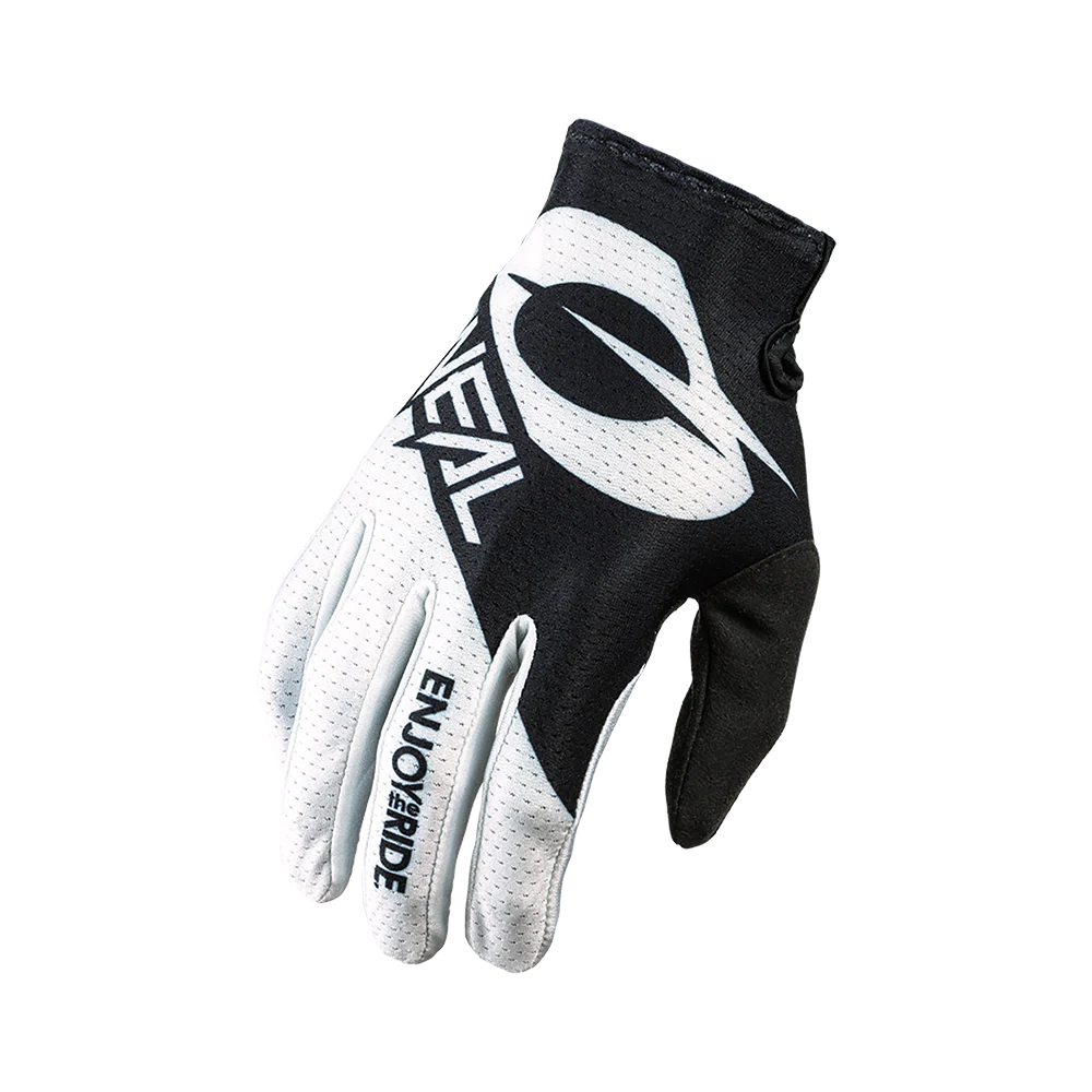 Gants O'NEAL MATRIX STACKED Noir/Blanc