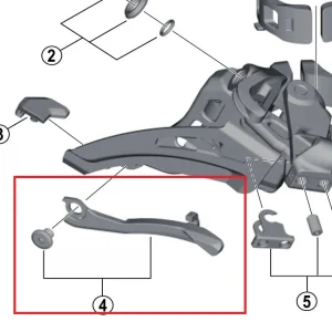 Plaquette Fourchette Dérailleur SHIMANO FD-M9025/8025/8020 Plaquette Fourchette Dérailleur SHIMANO FD-M9025/8025/8020