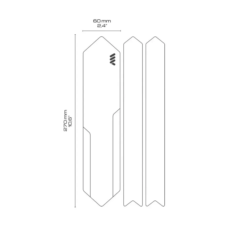 Protection adhésive pour Bases/Haubans ALL MOUNTAIN STYLE Maze – Image 3
