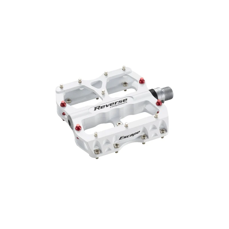 Pédales Plates REVERSE COMPONENTS ESCAPE Blanc