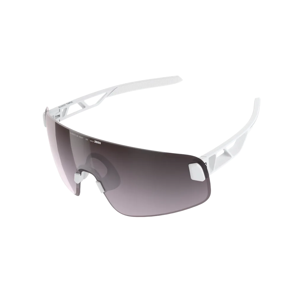 Lunettes POC ELICIT TORIC Blanc Verre Clarity Road Sunny Silver