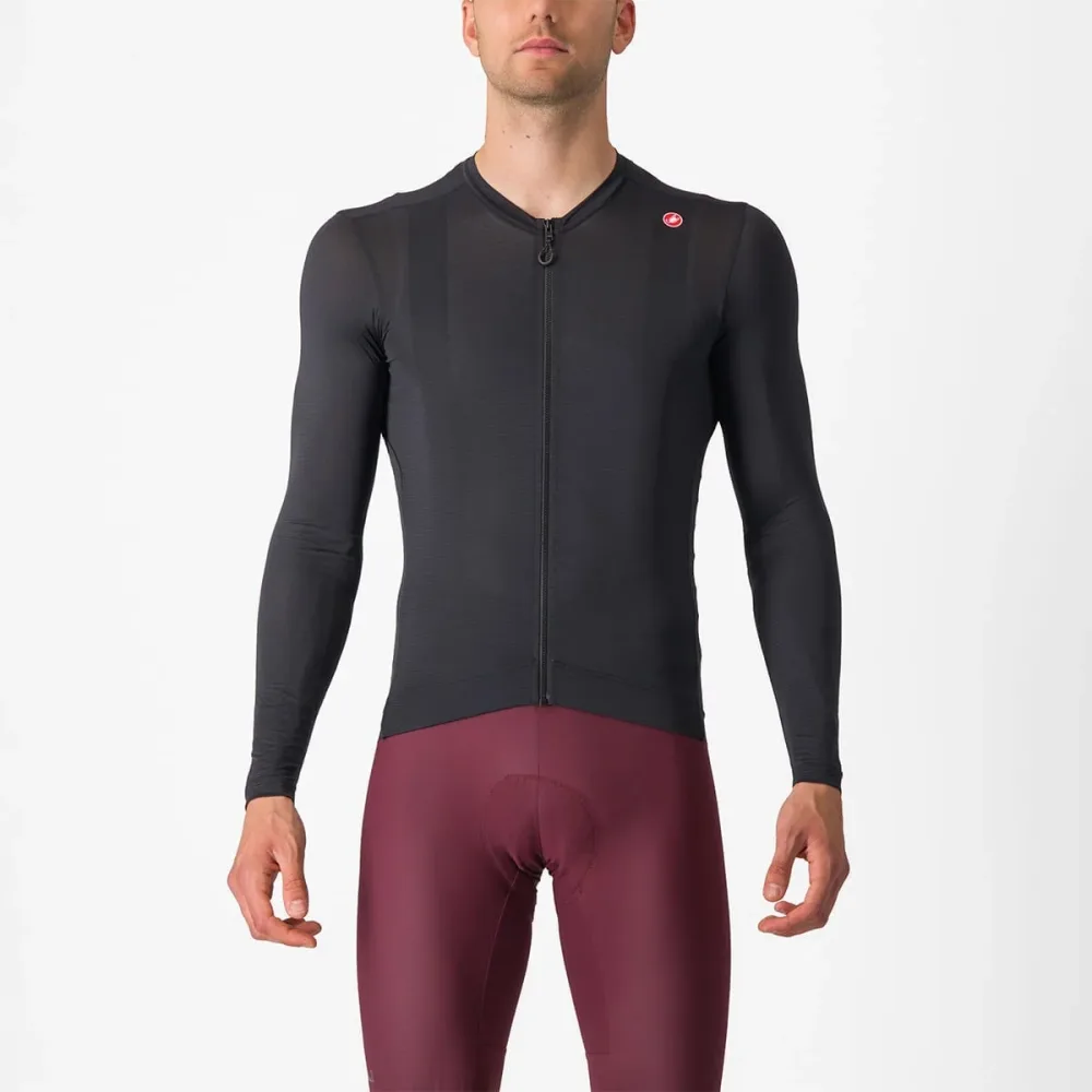Maillot CASTELLI ESPRESSO Manches Longues Noir