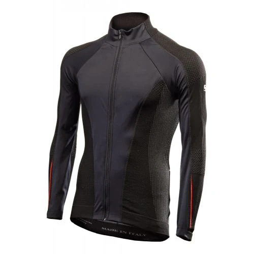 Veste SIXS Windshell Wind AW Noir/Rouge