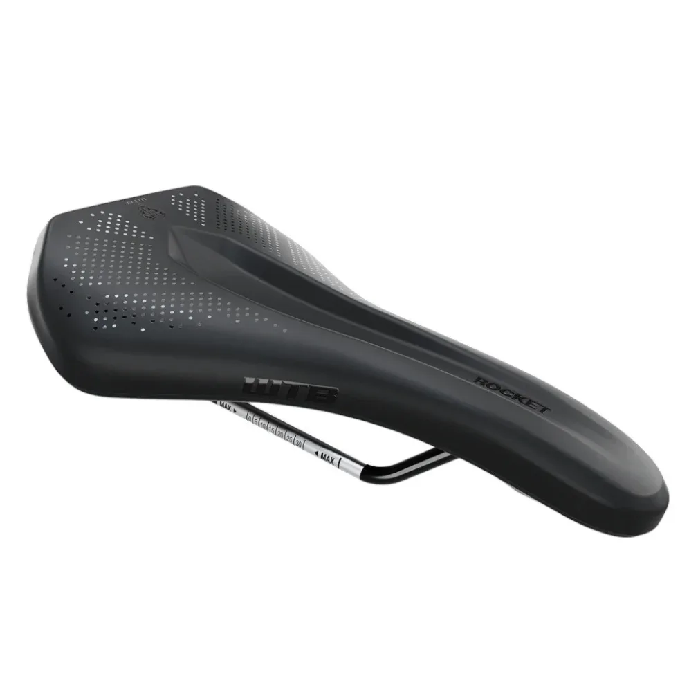 Selle WTB ROCKET FUSION Medium 145mm Rails Acier Noir