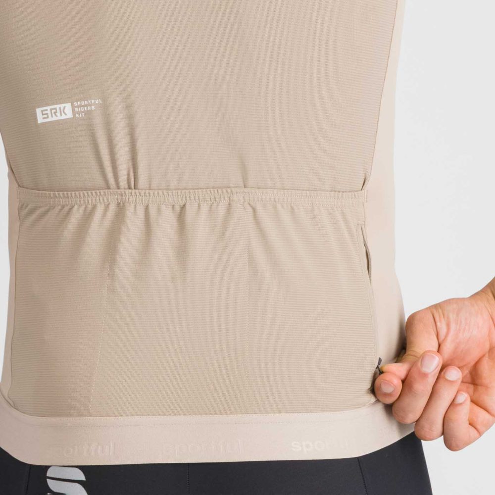 Maillot SPORTFUL SRK 2 Manches Courtes Beige – Image 3
