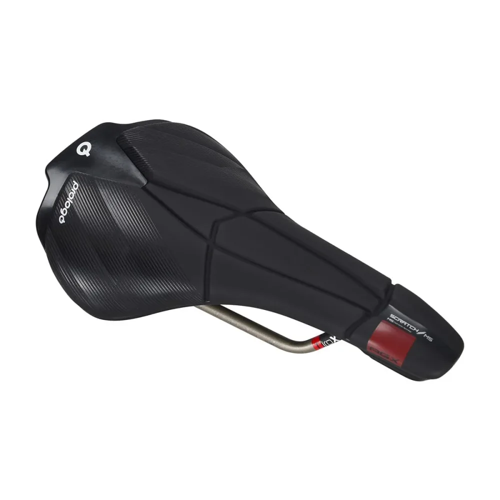 Selle PROLOGO SCRATCH M5 AGX RAILS Carbone largeur 140mm Noir – Image 2