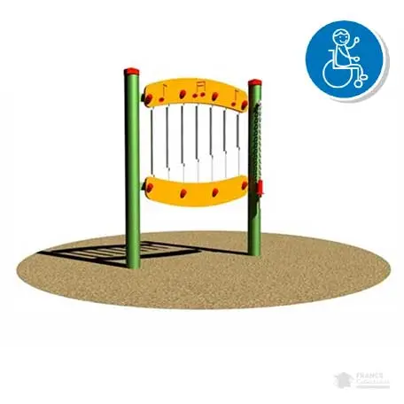 Panneau Sensoriel Xylophone