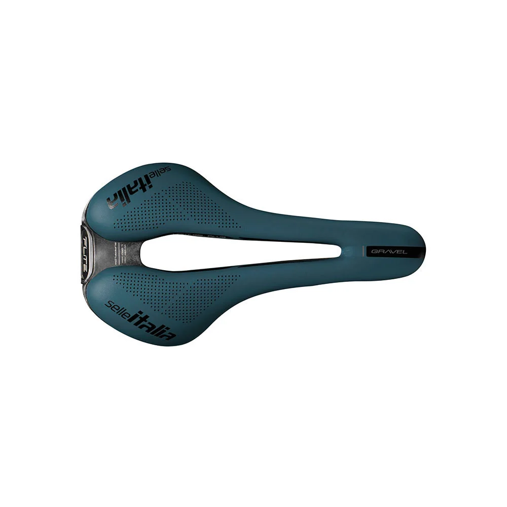 Selle SELLE ITALIA FLITE BOOST GRAVEL SUPERFLOW L Rails TI316 Bleu – Image 3