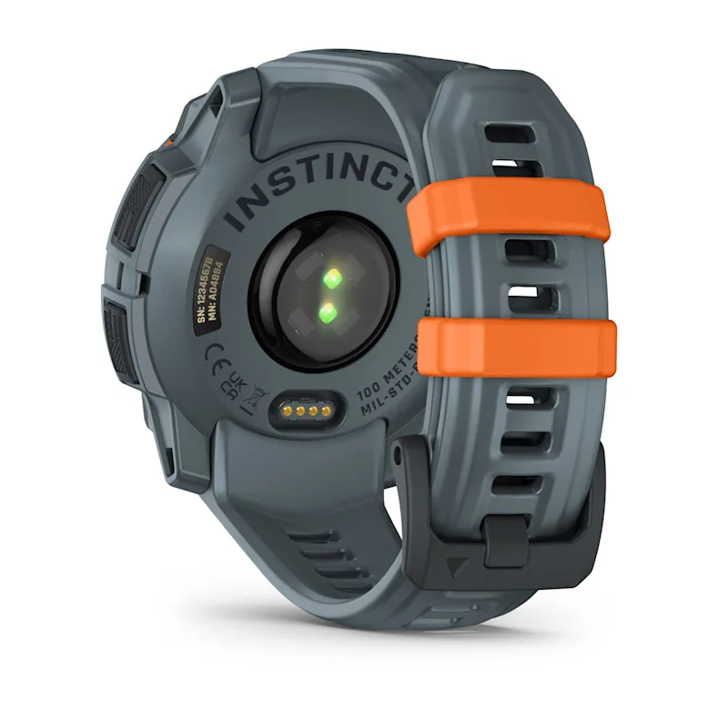 Montre GPS Garmin Instinct 3 Solar - 45 mm Bleu crépuscule avec bracelet bleu crépuscule – Image 2
