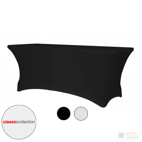 Nappe stretch pour table rectangle "Classic Collection"