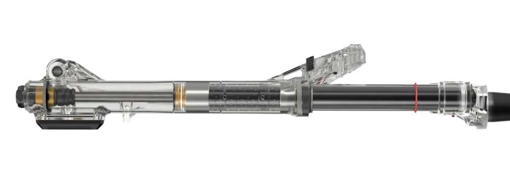 Fourche ROCKSHOX ZEB ULTIMATE CHARGER 3.2 RC2 27.5" LINEAR XL Conique Axe 15x110mm Boost Rouge – Image 3