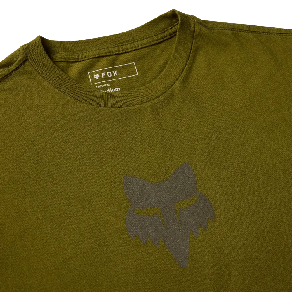T-Shirt FOX HEAD 195 ORIGINAL Manches Courtes Vert Army – Image 3