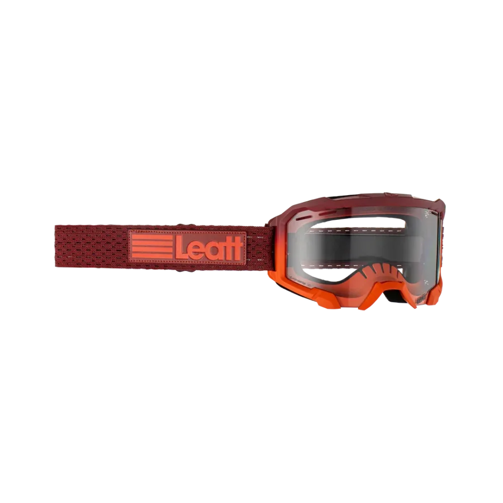 Masque LEATT VELOCITY 4.0 MTB Orange Écran Transparent Masque LEATT VELOCITY 4.0 MTB Orange Écran Transparent