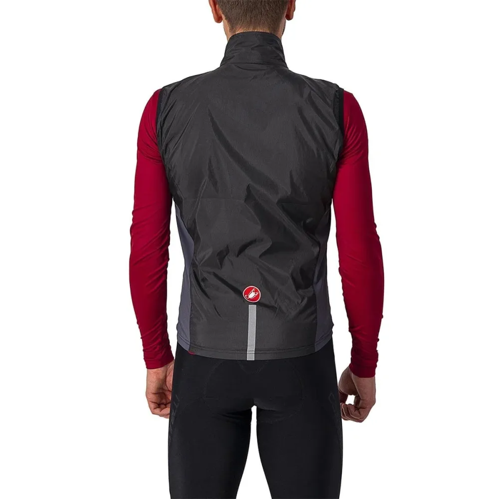 Veste Sans Manches CASTELLI SQUADRA STRETCH Noir/Gris – Image 2