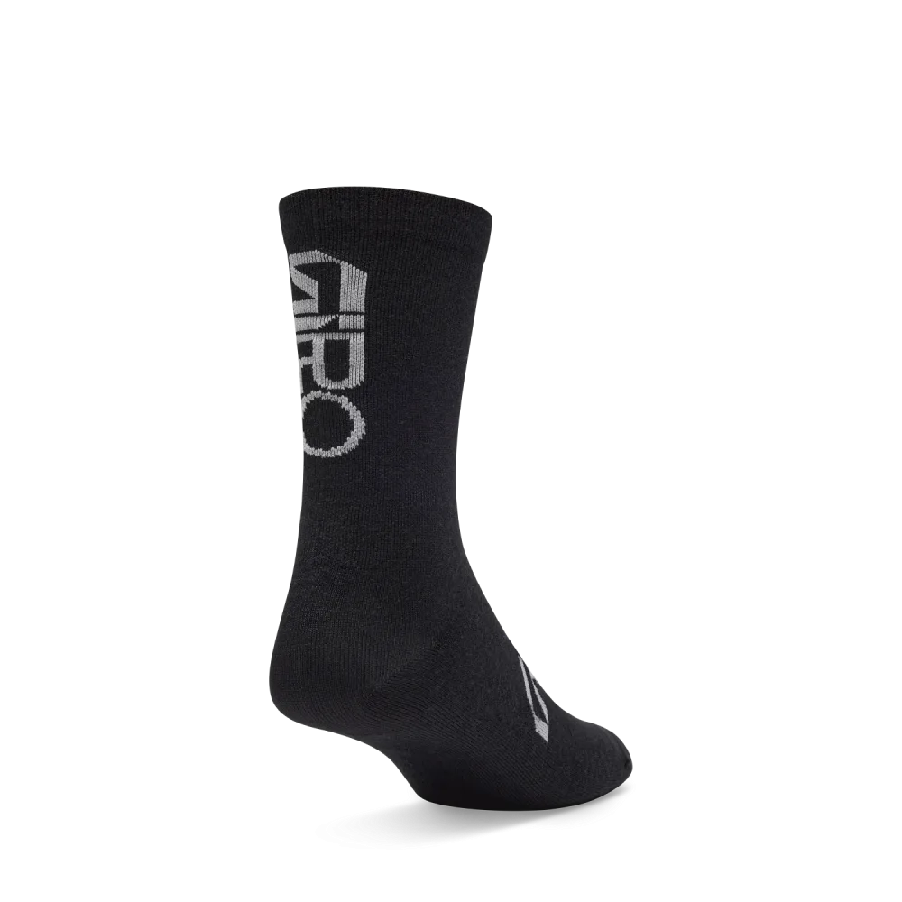 Chaussettes GIRO SEASONAL MERINO Noir – Image 2