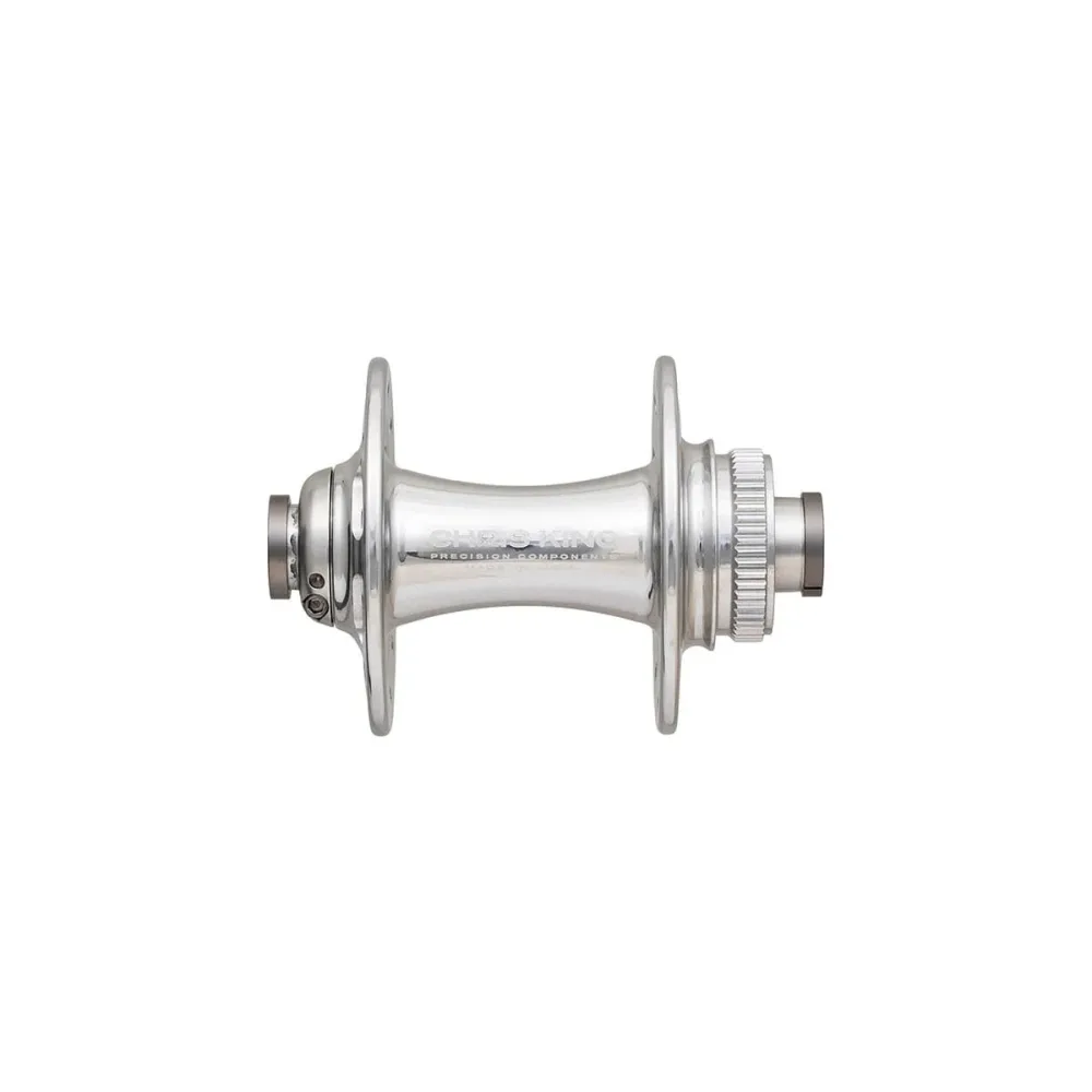 Moyeu Avant CHRIS KING R45D Céramique 12x100mm Center Lock Argent