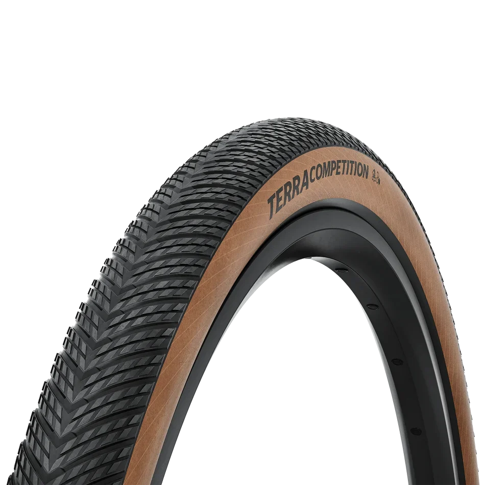Pneu CONTINENTAL TERRA COMPETITION TRAIL GRIP 700x40c Tubeless Ready Marron