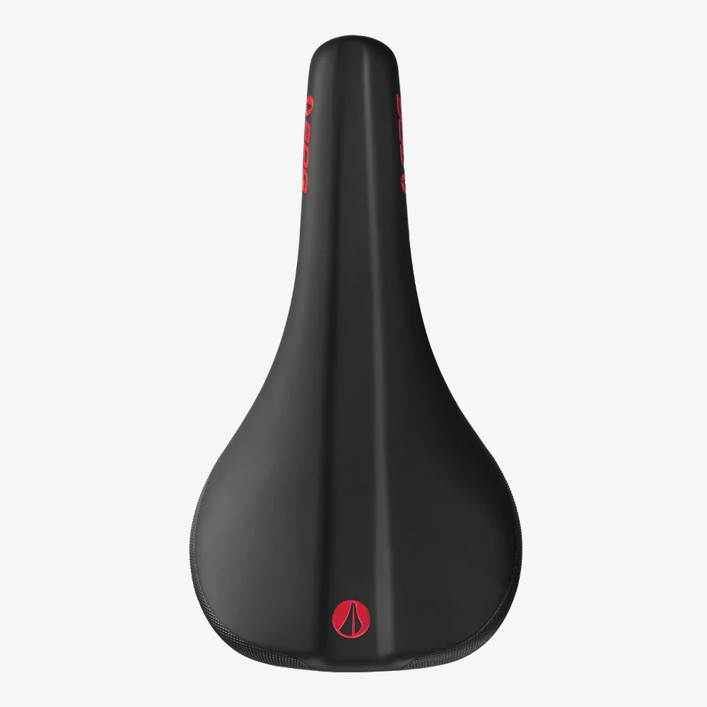 Selle SDG BEL-AIR V3 Rails Lux Alloy Noir/Rouge – Image 2