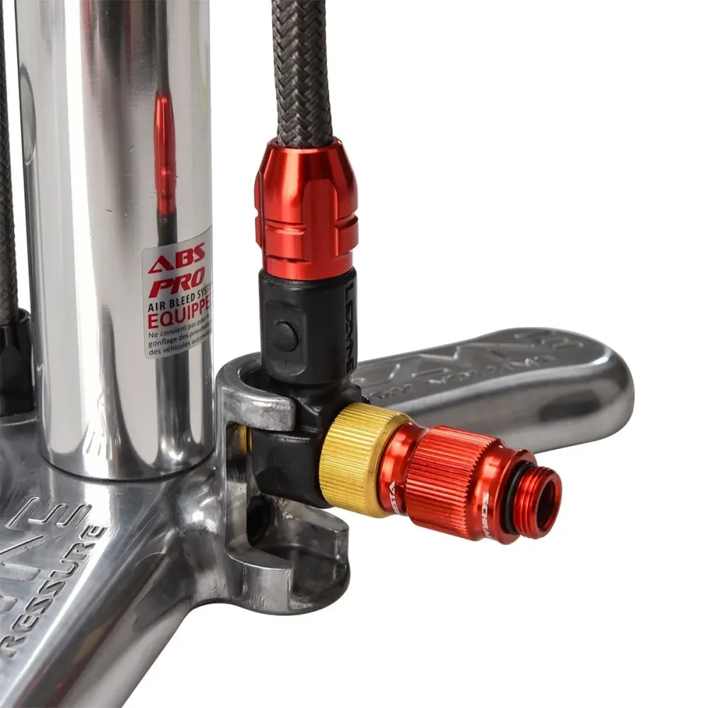 Pompe à Pied LEZYNE CNC FLOOR DRIVE Argent – Image 3
