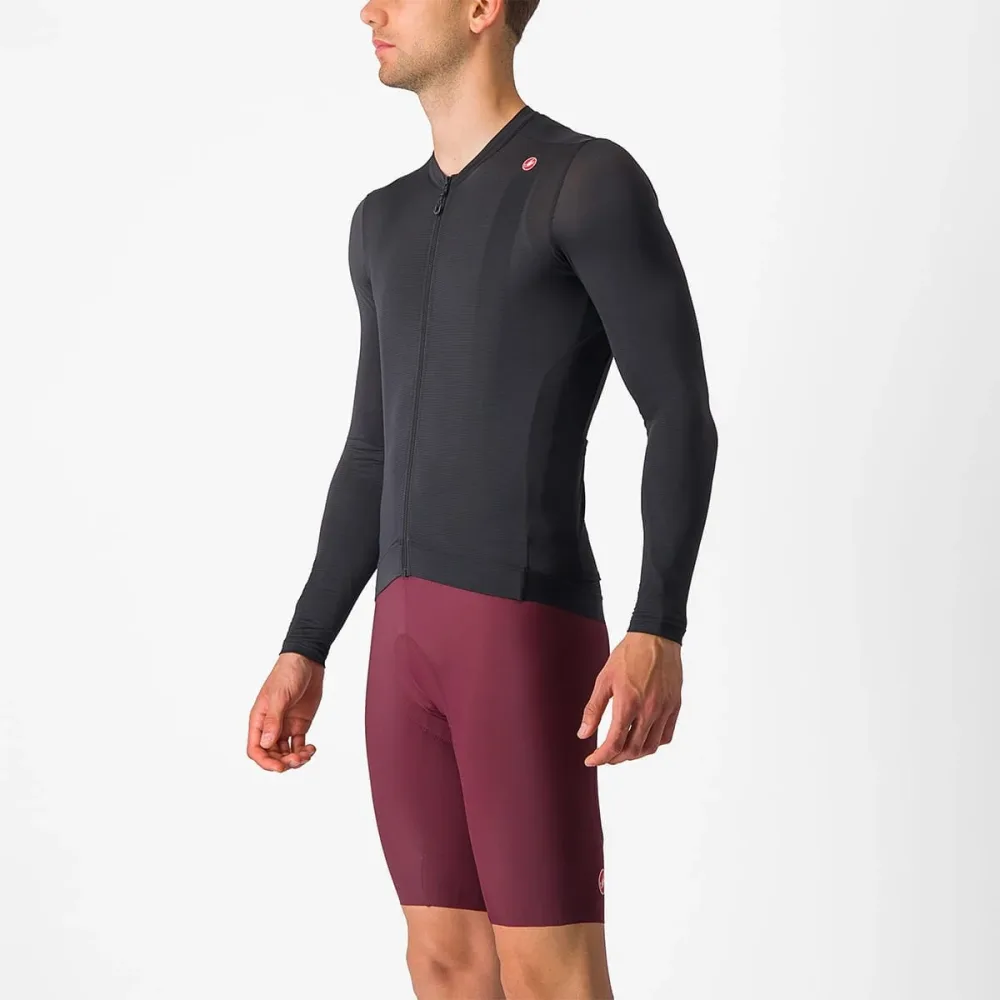 Maillot CASTELLI ESPRESSO Manches Longues Noir – Image 3