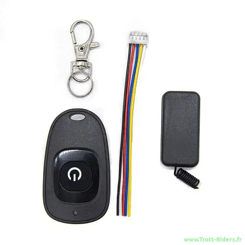 Télécommande de bridage pour trottinette électrique