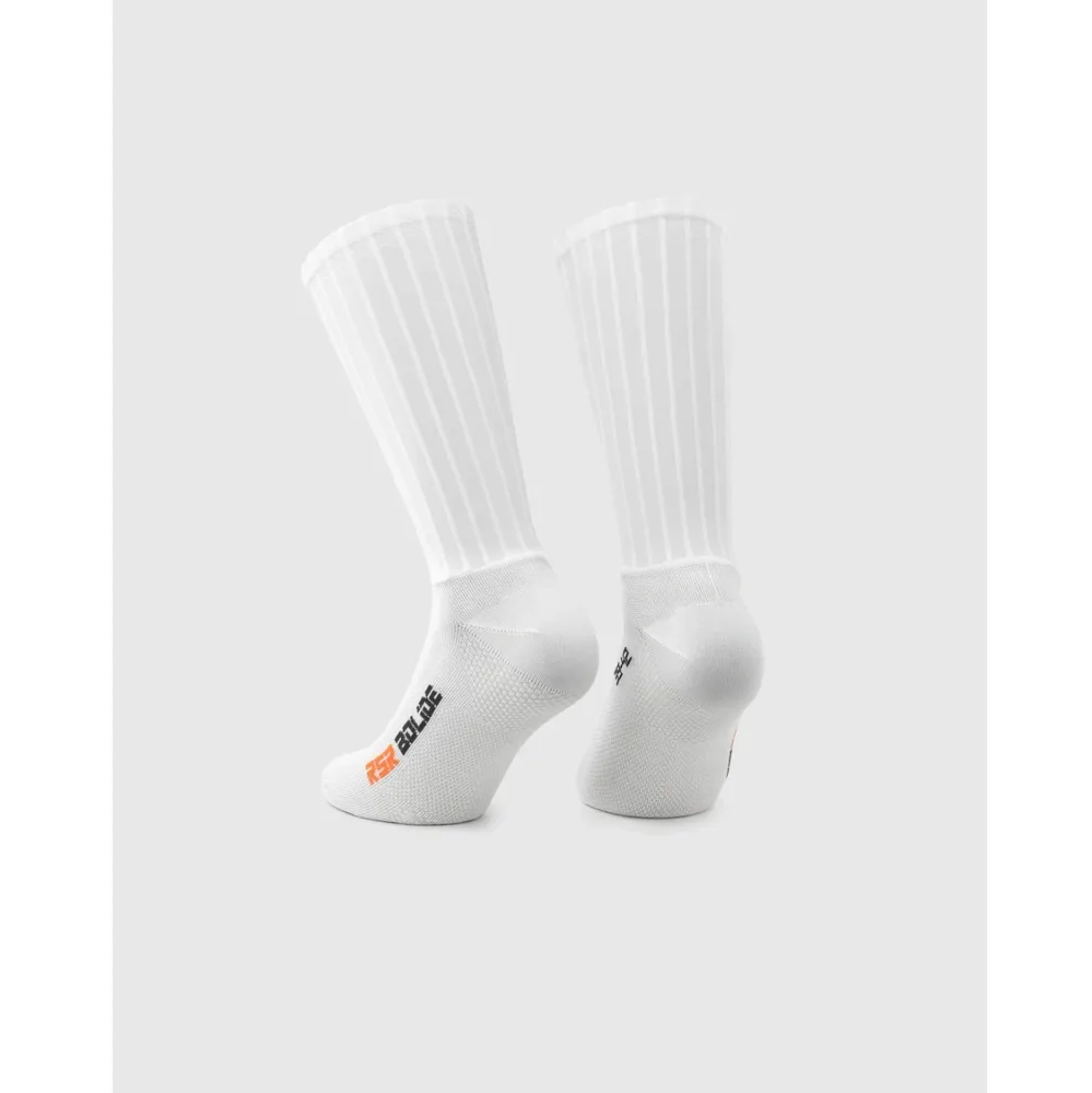 Chaussettes ASSOS RSR BOLIDE S11 Blanc – Image 2
