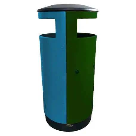 Corbeille acier Australia Wild tri sélectif 2x40L – Image 2