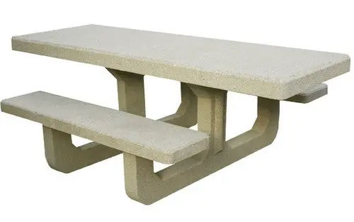 Table de pique nique béton PMR