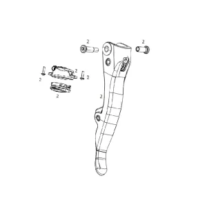 Palette Droite SRAM POUR LEVIER SRAM RED AXS E1 Palette Droite SRAM POUR LEVIER SRAM RED AXS E1