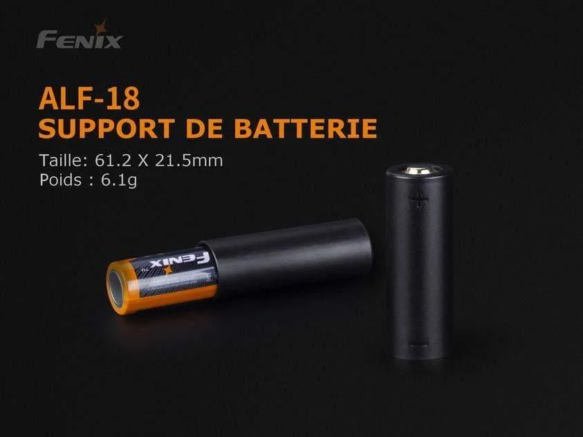 Fenix ALF-18 Convertisseur de batterie 18650 en 21700 – Image 2