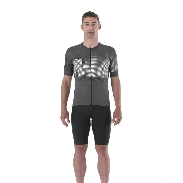 Maillot MAVIC AKSIUM GRAPHIC Manches Courtes Gris – Image 3