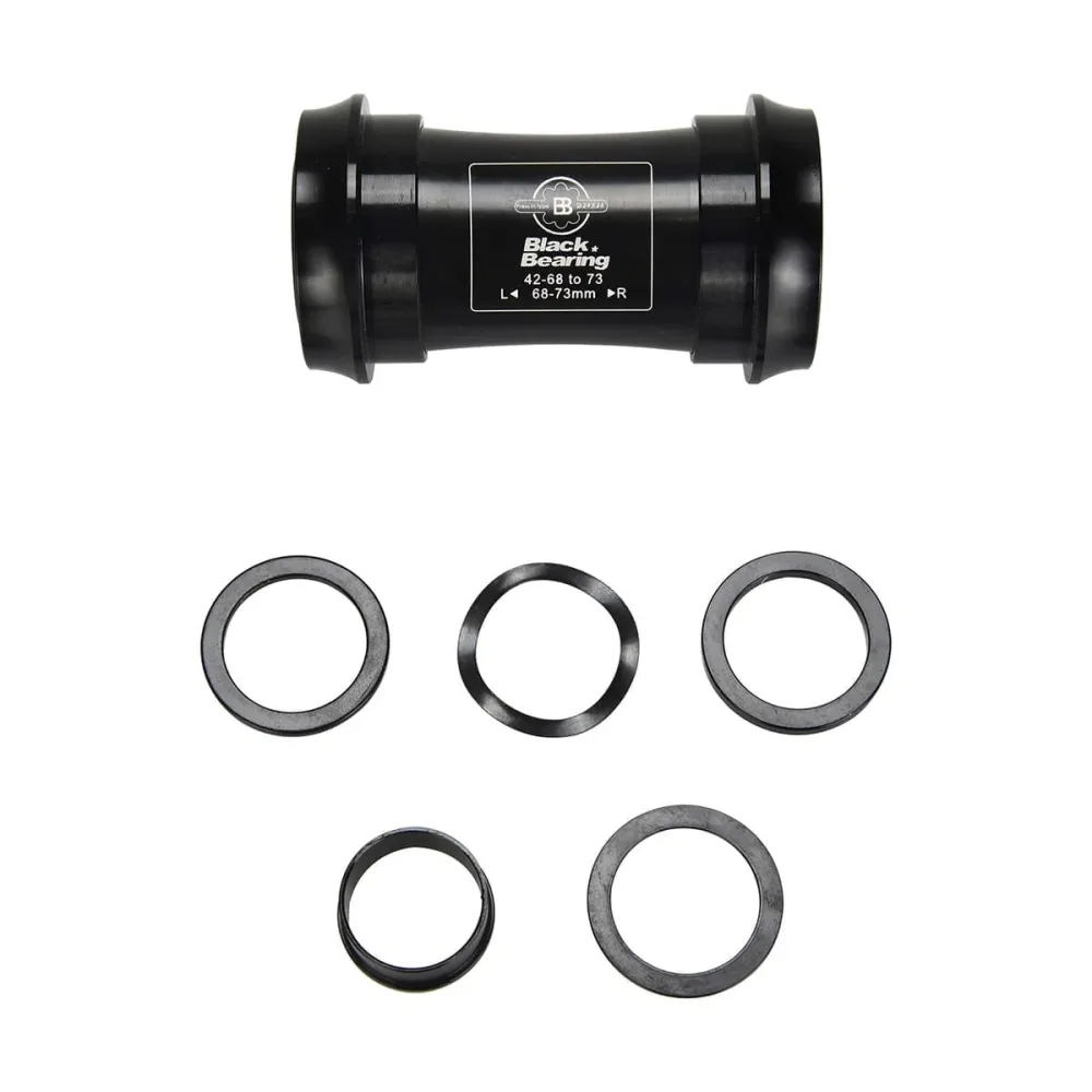 Boîtier de Pédalier BLACK BEARING BB30 Axe 24 mm et GXP Acier – Image 2