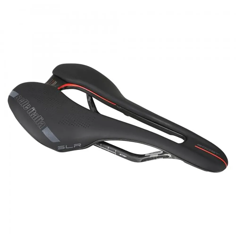 Selle SELLE ITALIA SLR BOOST SUPERFLOW S KIT CARBONIO Rails CarboKeramic Noir