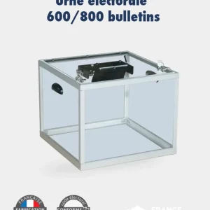 Urne électorale réglementaire 600 – 800 Bulletins