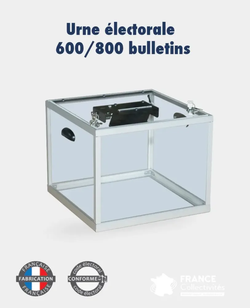 Urne électorale réglementaire 600 - 800 Bulletins