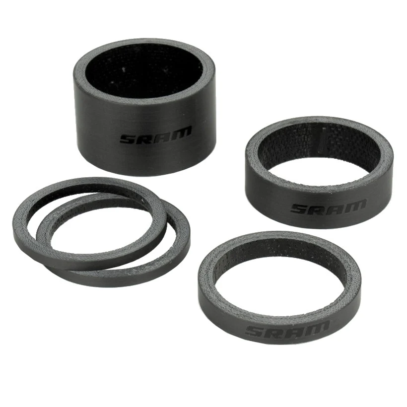 Entretoises de Direction SRAM Carbone Noir