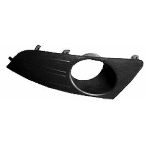 Grille latéral droite avec trou antibrouillard pare-chocs avant pour DACIA LOGAN de 2008 à 2012, Neuve