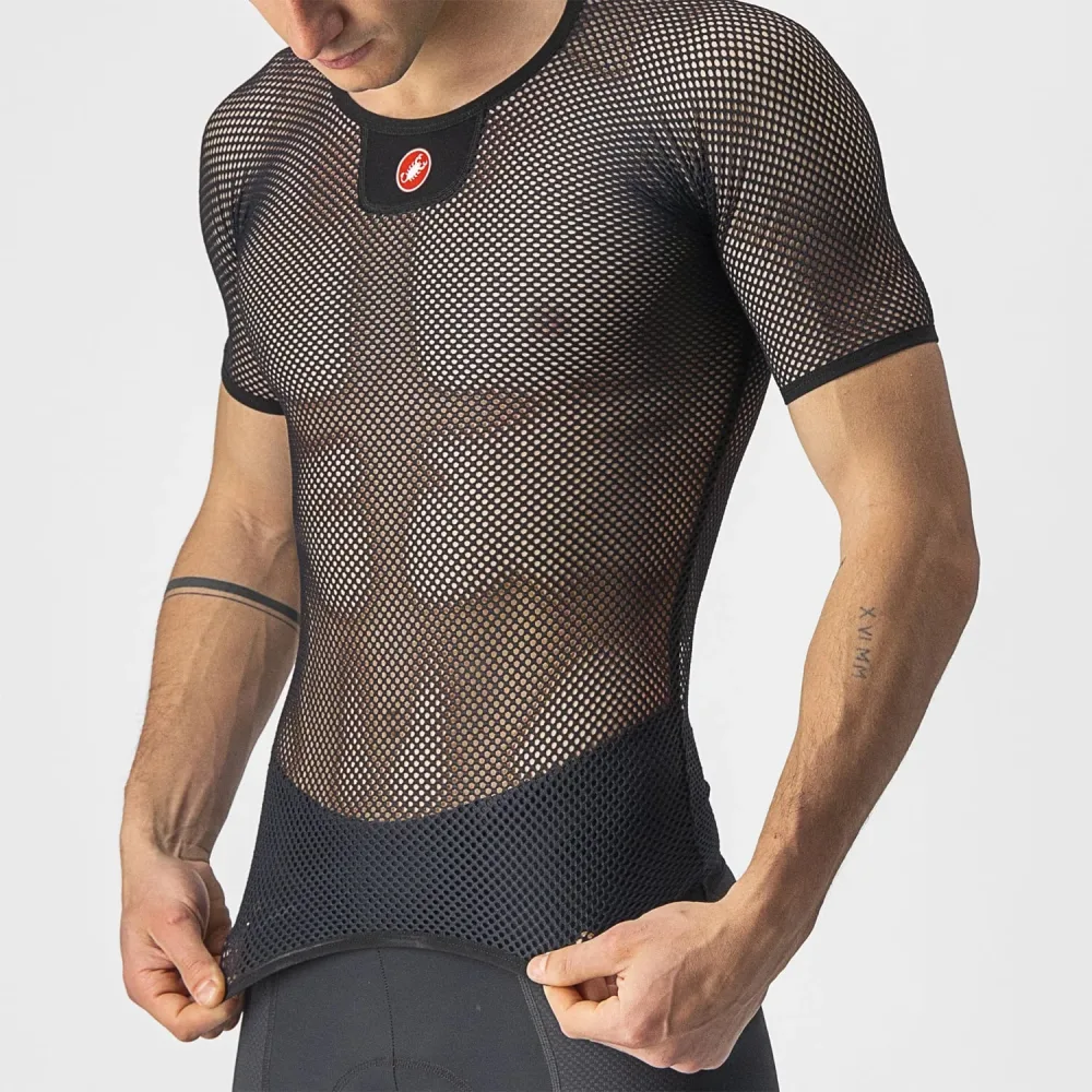 Sous-Vêtement CASTELLI CORE MESH 3 Manches Courtes Noir Sous-Vêtement CASTELLI CORE MESH 3 Manches Courtes Noir