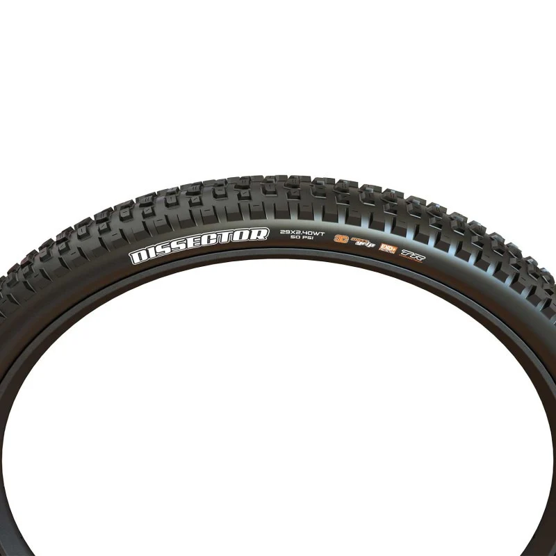 Pneu MAXXIS DISSECTOR G2 29x2.40 WT 3C MaxxGrip Double Down Tubeless Ready Souple Noir – Image 3